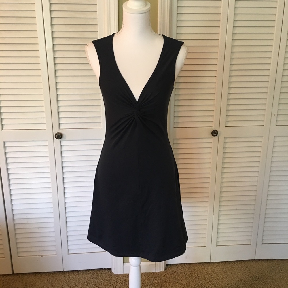 Sporty Navy Casual Summer Dress
